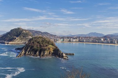 Bask ülkesinde San Sebastian şehri, İspanya