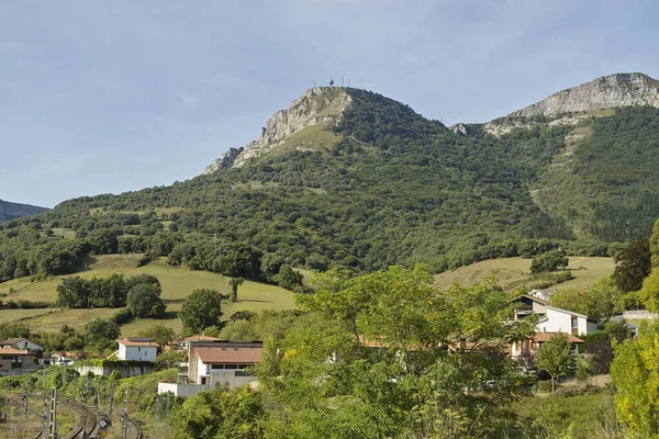 Ordua Stad Och Dess Omgivningar Vizcaya Provinsen Spanien — Stockfoto