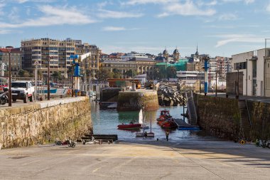 Bask ülkesinde San Sebastian şehri, İspanya
