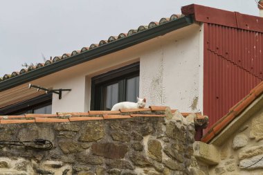 İspanya 'nın A Corua eyaletindeki Muros kasabası