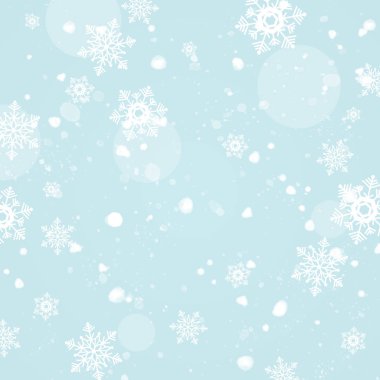 Kar taneli Noel arkaplanı