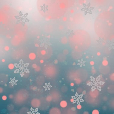 Kar taneli Noel arkaplanı