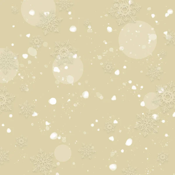 Fondo de Navidad con copos de nieve Imagen de stock