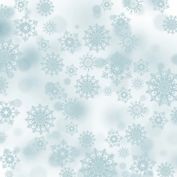 Fondo de Navidad con copos de nieve Fotos de stock libres de derechos