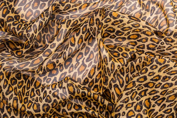 Tissu avec imprimé léopard — Photo