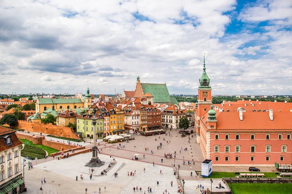 Panoramic view of Warsaw — Stock Photo, Image