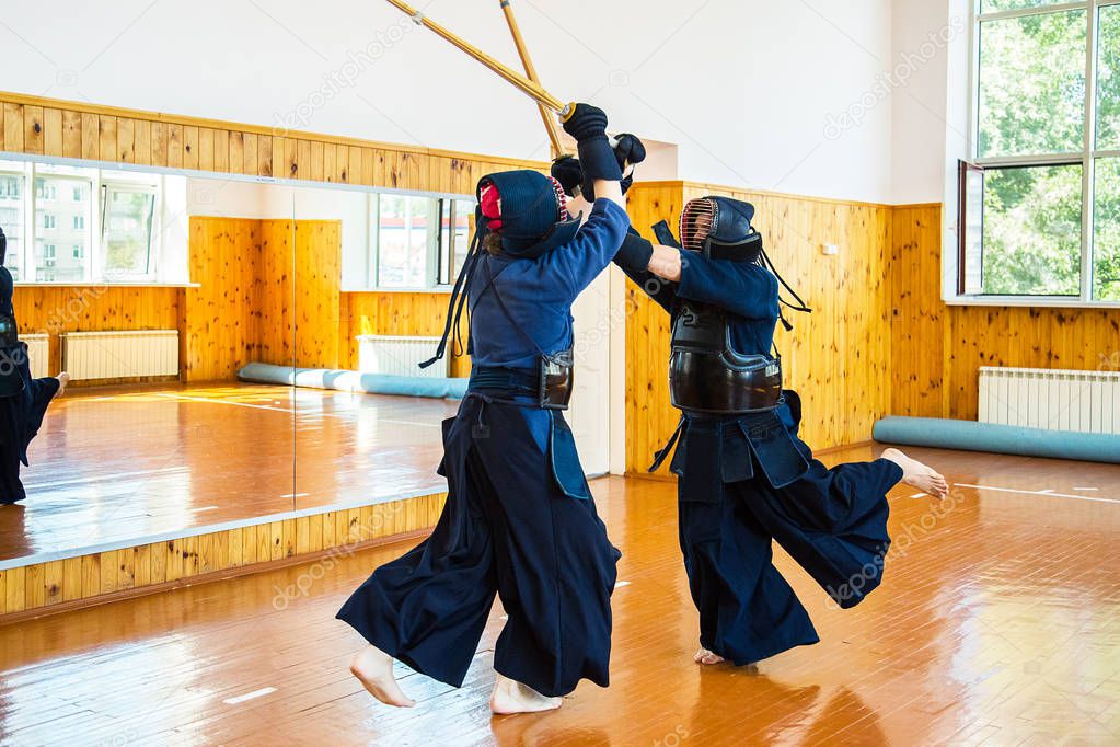 Japanese martial art of sword fighting