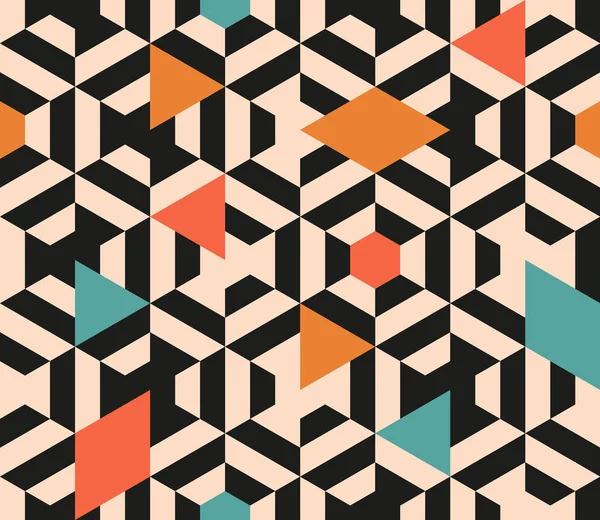 Seamless geometric pattern. Stock Illustration