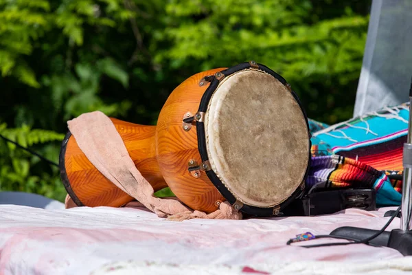 アフリカの楽器、ジャンベドラム — ストック写真