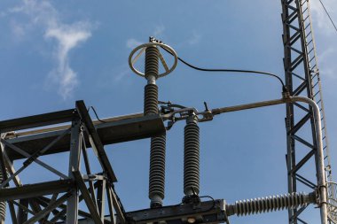 Elektrik santrali elementleri, kapatın.