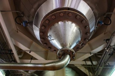 Bira fermenter tankı konik koni alt