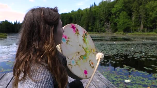 Sacred drumming spiritual nature trip — 비디오