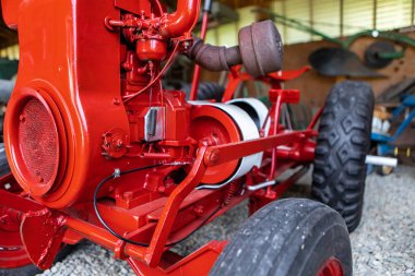 Antik tarım traktörü