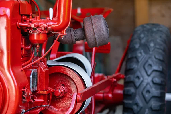 Tracteur agricole antique — Photo