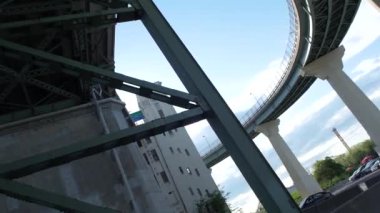 Montreal 'den Jacques Cartier Köprüsü