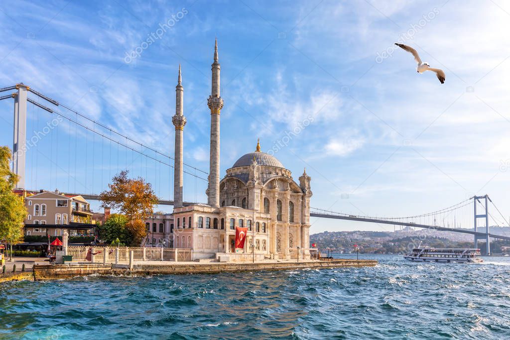 Ortakoy Mosque or the Grand Imperial Mosque of Sultan Abdulmecid