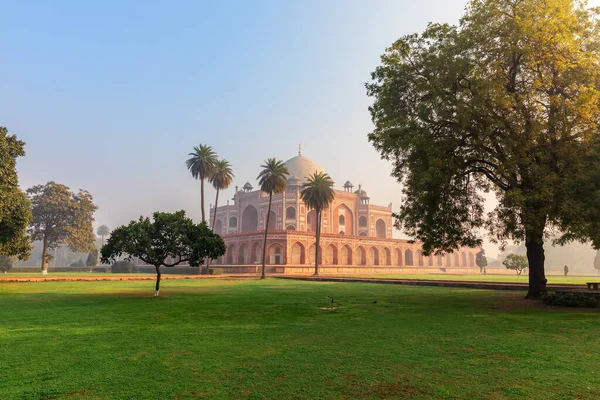 Humayun Complex View Tomb Park India New Delhi — 图库照片