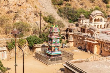 Ramanuja Acharya Mandir Tapınağı Jaipur, Hindistan .
