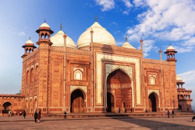 Hindistan, Tac Mahal 'deki Kau Ban Camii, Agra.