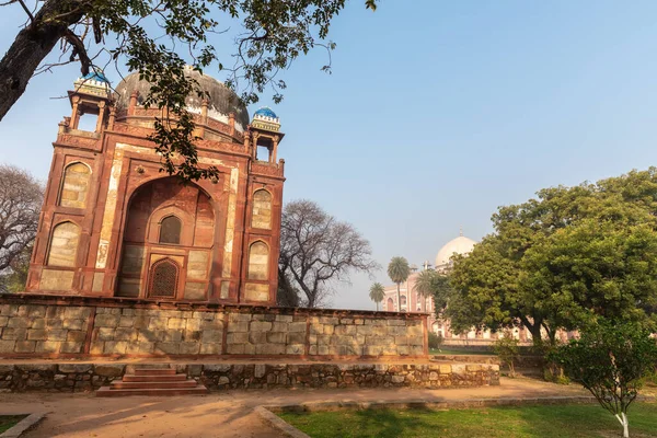 Humayuns Tomb in India, view on the Barbers Tomb — 图库照片