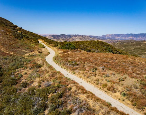 Mountain Access Road en Southern California Wilderness — Foto de Stock