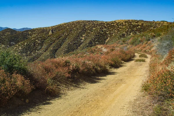 Dirt Road en Mountain Top Ridge — Foto de Stock