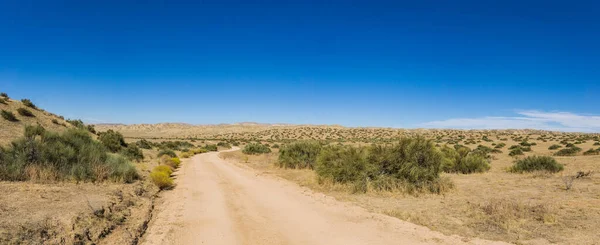 Sendero Offroad a través de desierto desierto — Foto de Stock