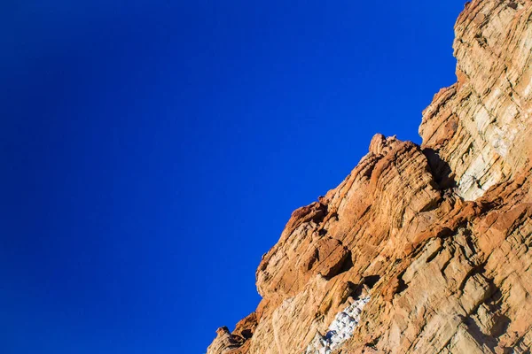 Orange Desert Rock Wall