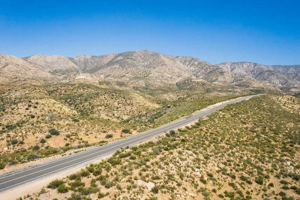 Camino en California Desert Wilderness — Foto de Stock