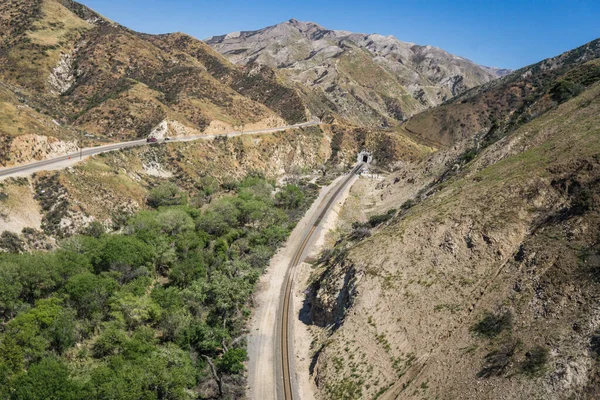 Калифорнийские рельсовые пути — стоковое фото