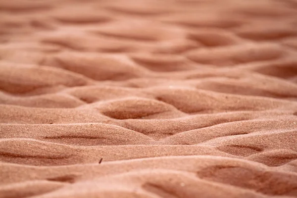 Vlnky v červený písek — Stock fotografie
