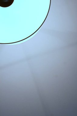 Kopyalama yeri olan köşede mavi ışık