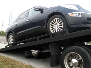 flatbed kamyon araba