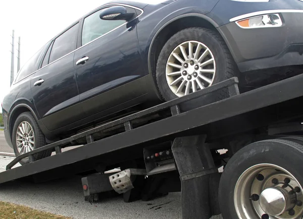 flatbed kamyon araba