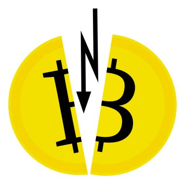 Bitcoin kripto para parasının yıldırıma bölünmesi yaklaşan yarıya işaret ediyor. Bitcoin enflasyon haşere piyasası, geleceğe yatırım.