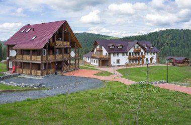 Misafirhane bir dağ tatil yaz.