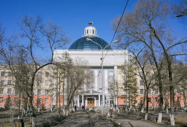 Lékařské univerzity. Krasnojarsk — Stock fotografie