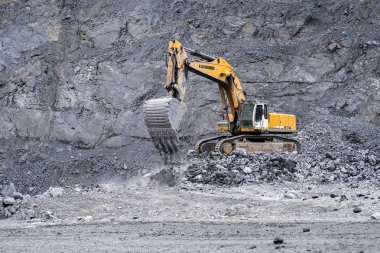 Belogorsk, Rusya Federasyonu - 22 Haziran 2014: Maden Köyü, Belogorsk içinde Kemerovo bölgesi yer alır. Sibirya, Rusya Federasyonu