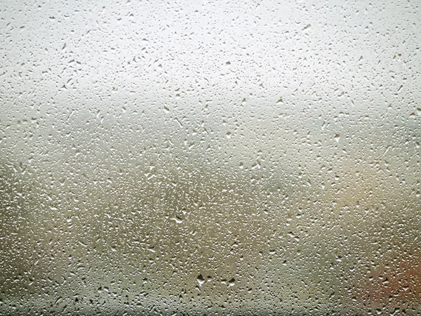 Regndroppar på fönstret — Stockfoto