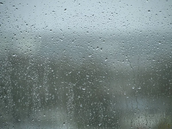 Rain drops on window — Stock Photo, Image