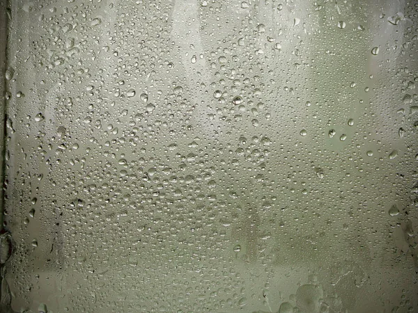 Donmuş cam. Su damlası — Stok fotoğraf