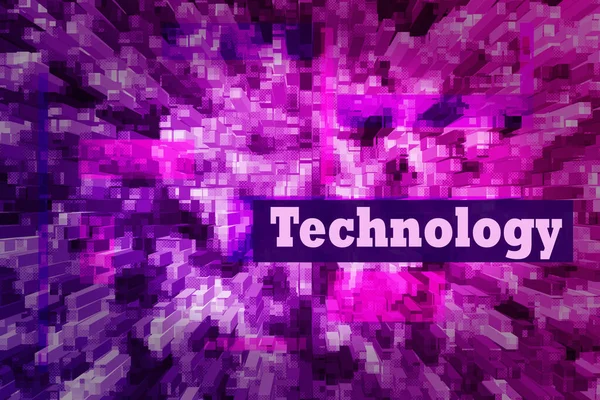 Technologie abstrakter Hintergrund — Stockfoto