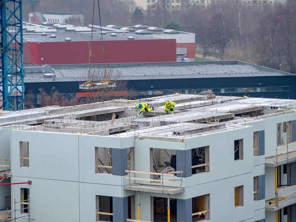 Sitio de construcción de la casa — Foto de Stock