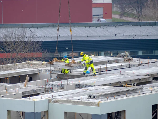 Sitio de construcción de la casa — Foto de Stock