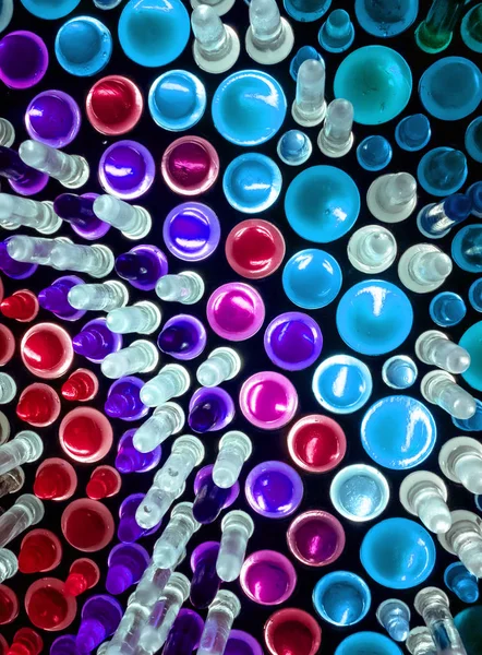 Elementos de vidro, equipamento de iluminação — Fotografia de Stock