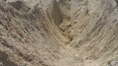 Rummu 'nun taş ocağı. Estonya