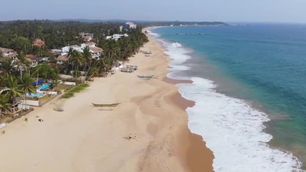 スリランカのビーチ — ストック動画