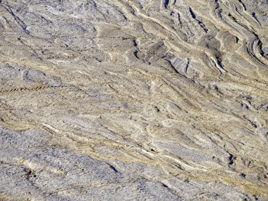 Gezegenin kurumuş nehir yatakları. Ay yüzeyinin dokusu..