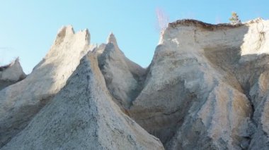 Rummu 'nun taş ocağı. Estonya