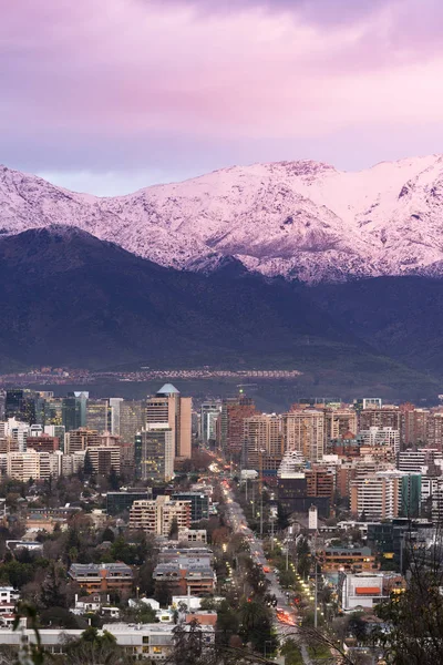 Vitacura District in Santiago — Stock Photo, Image